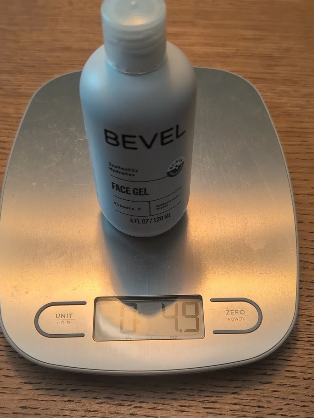 Bevel FACE GEL 4 Fl Oz VIT C